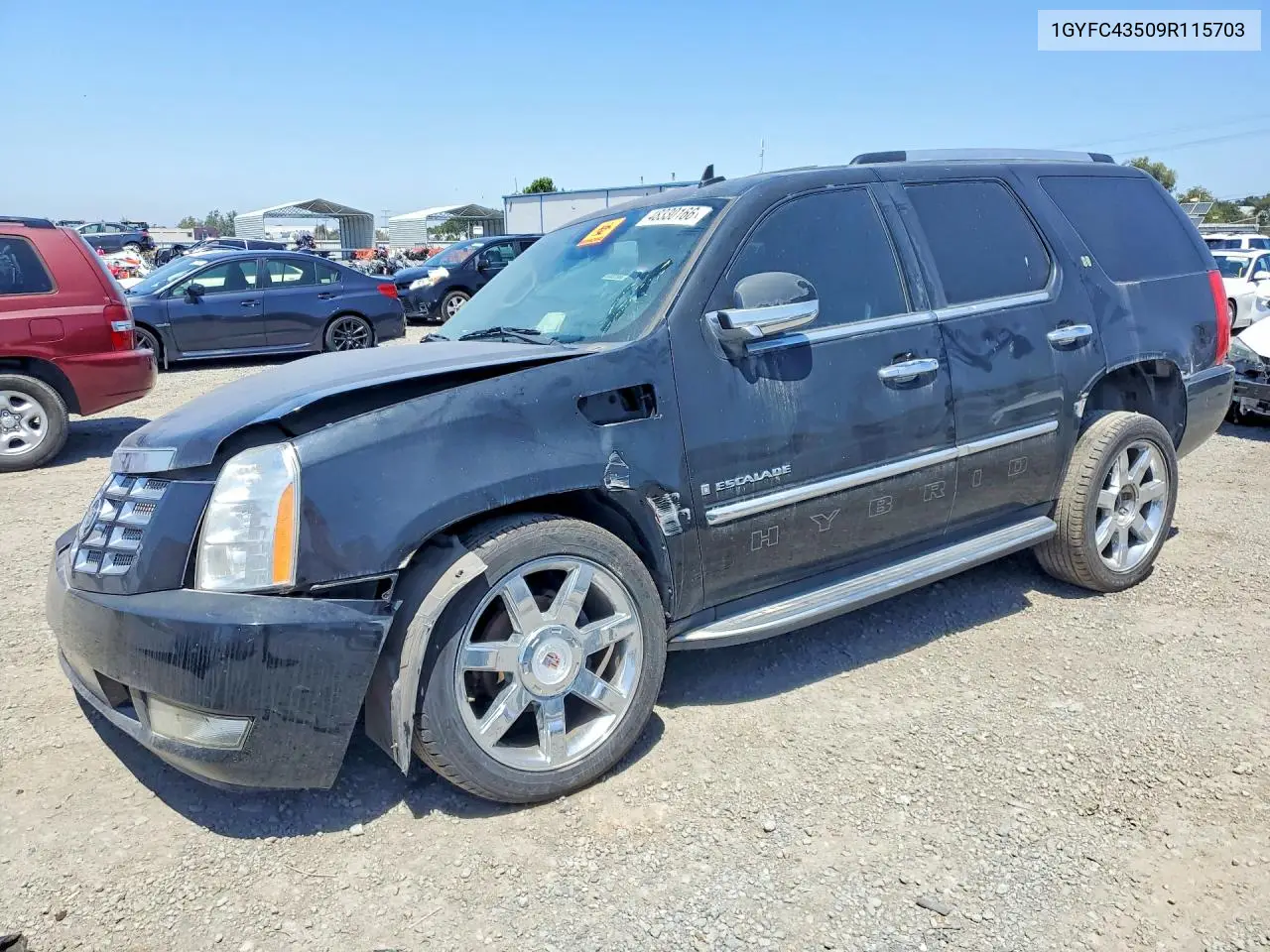 1GYFC43509R115703 2009 Cadillac Escalade Hybrid
