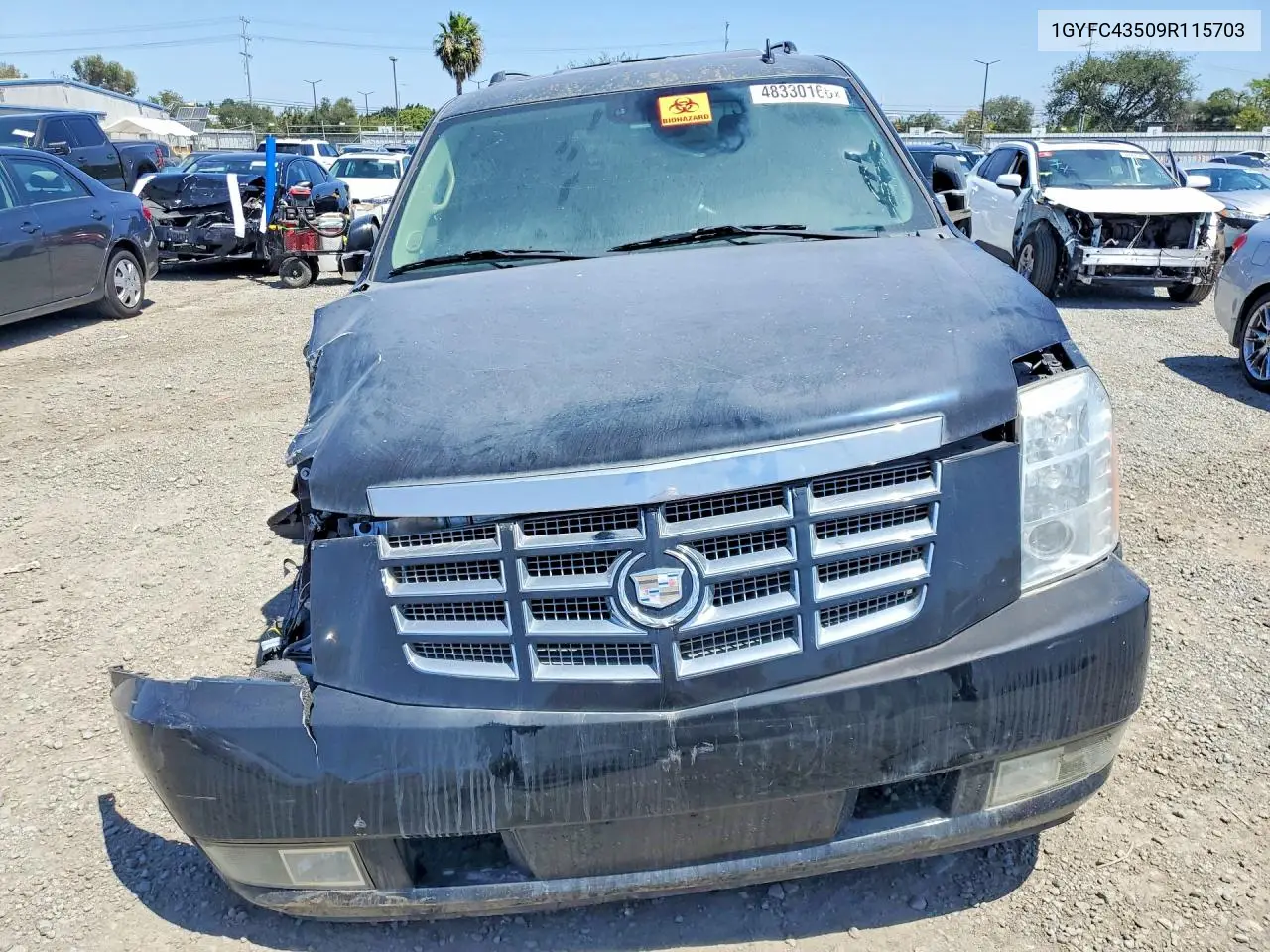 1GYFC43509R115703 2009 Cadillac Escalade Hybrid