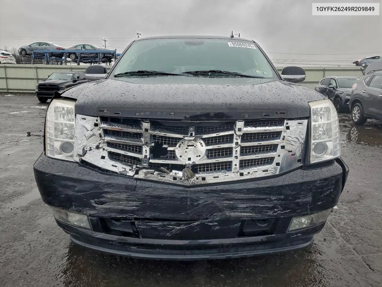 1GYFK26249R209849 2009 Cadillac Escalade Esv Luxury