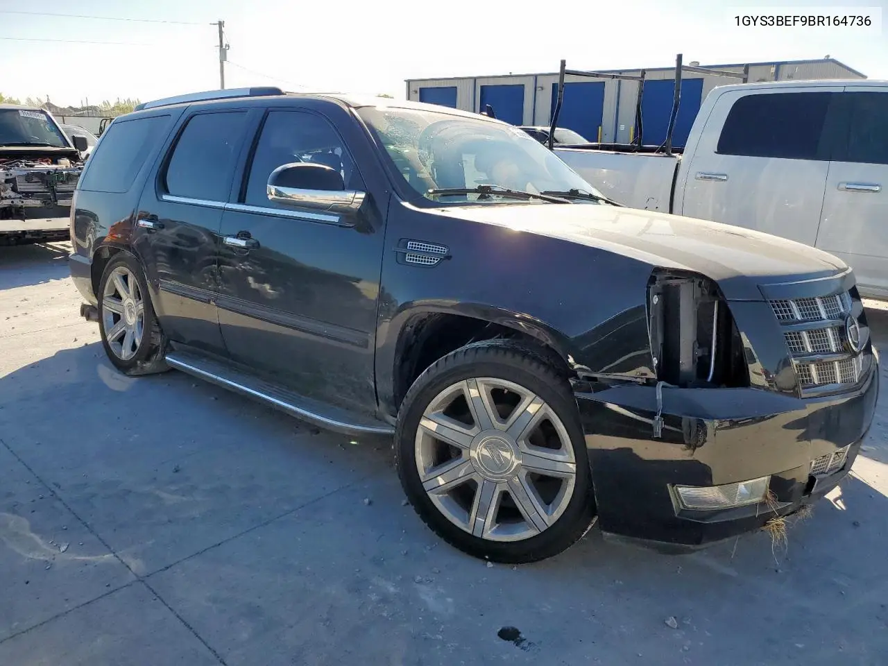 1GYS3BEF9BR164736 2011 Cadillac Escalade Luxury