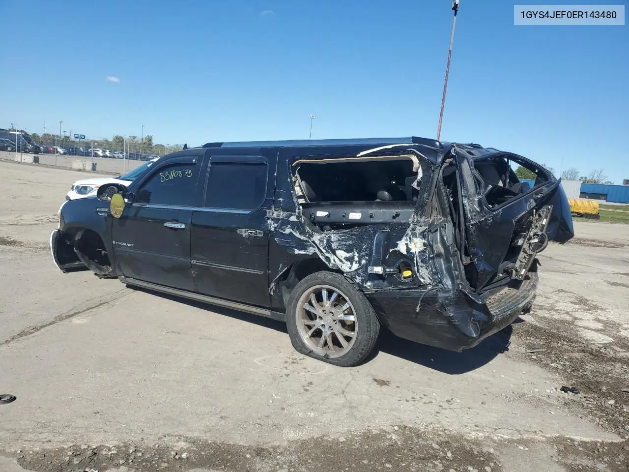 1GYS4JEF0ER143480 2014 Cadillac Escalade Esv Premium