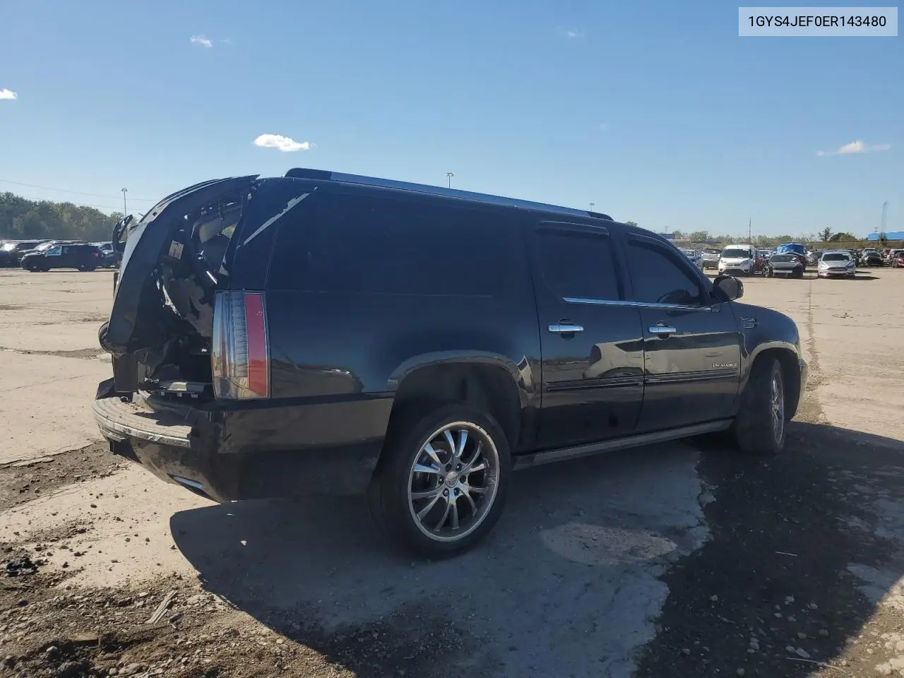 1GYS4JEF0ER143480 2014 Cadillac Escalade Esv Premium