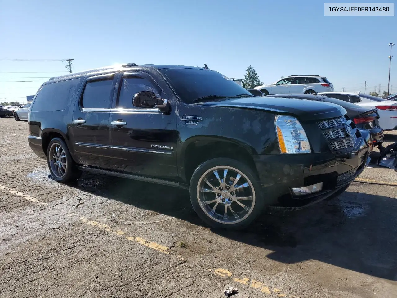 1GYS4JEF0ER143480 2014 Cadillac Escalade Esv Premium
