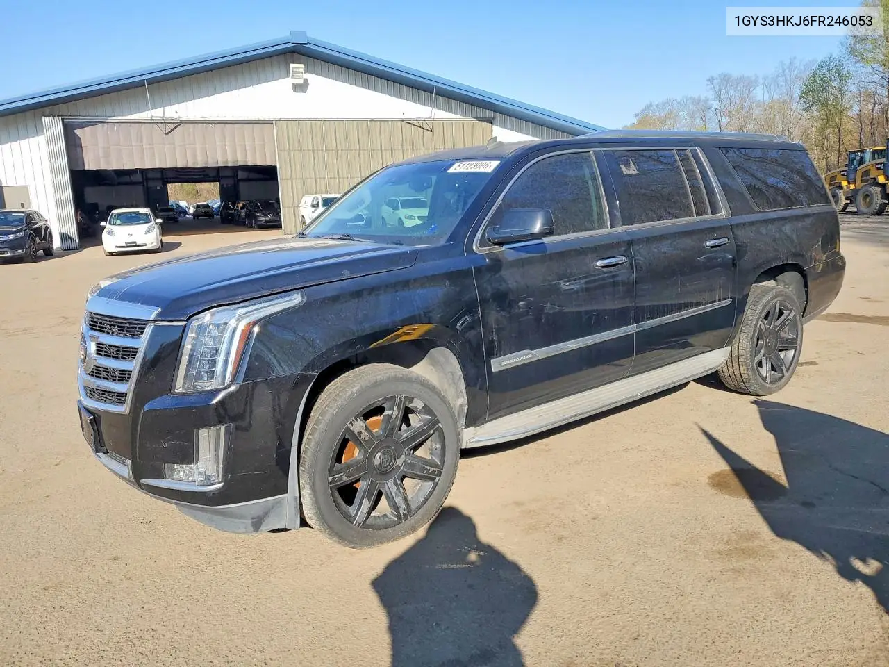 1GYS3HKJ6FR246053 2015 Cadillac Escalade Esv Luxury