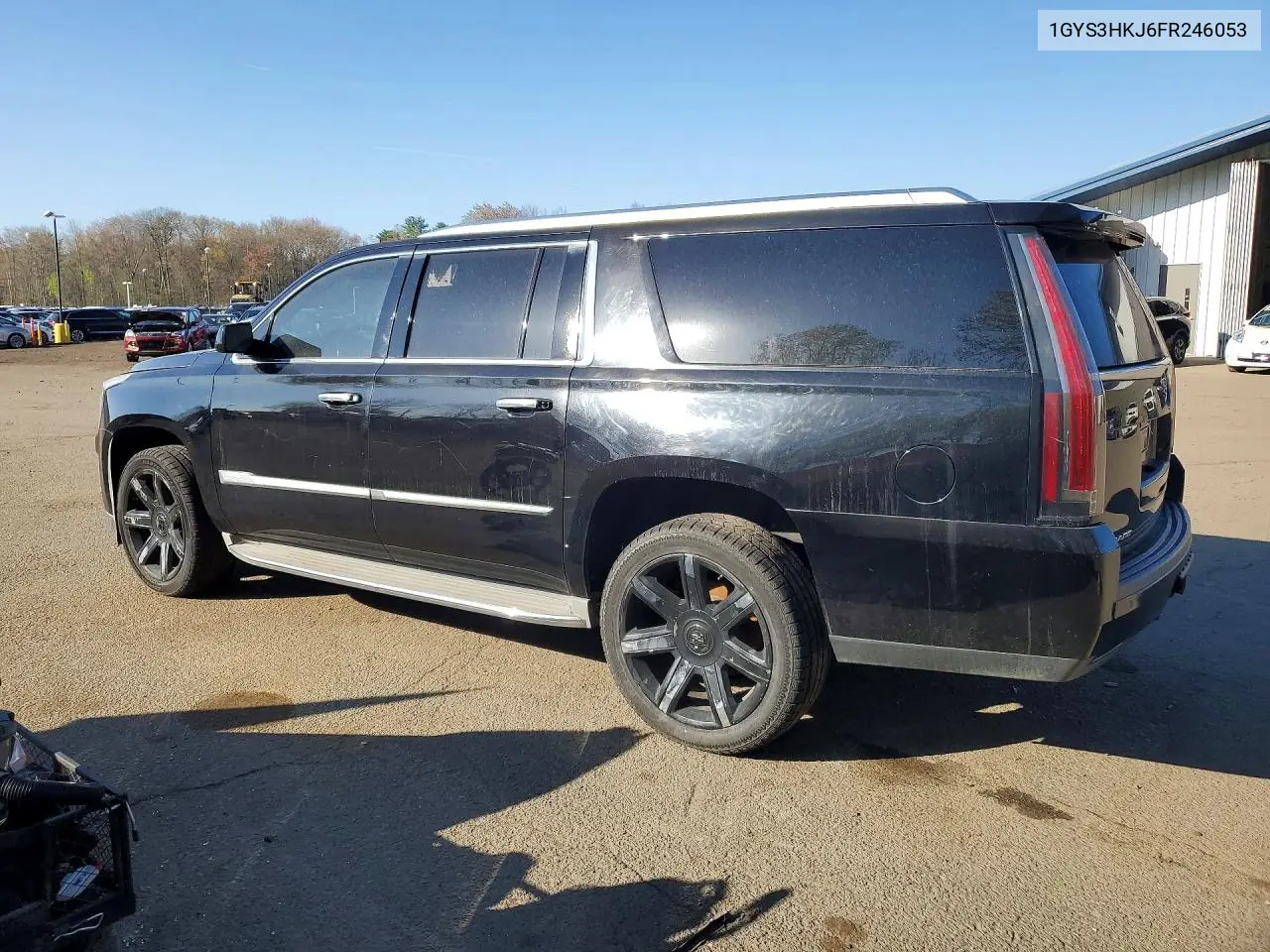 1GYS3HKJ6FR246053 2015 Cadillac Escalade Esv Luxury