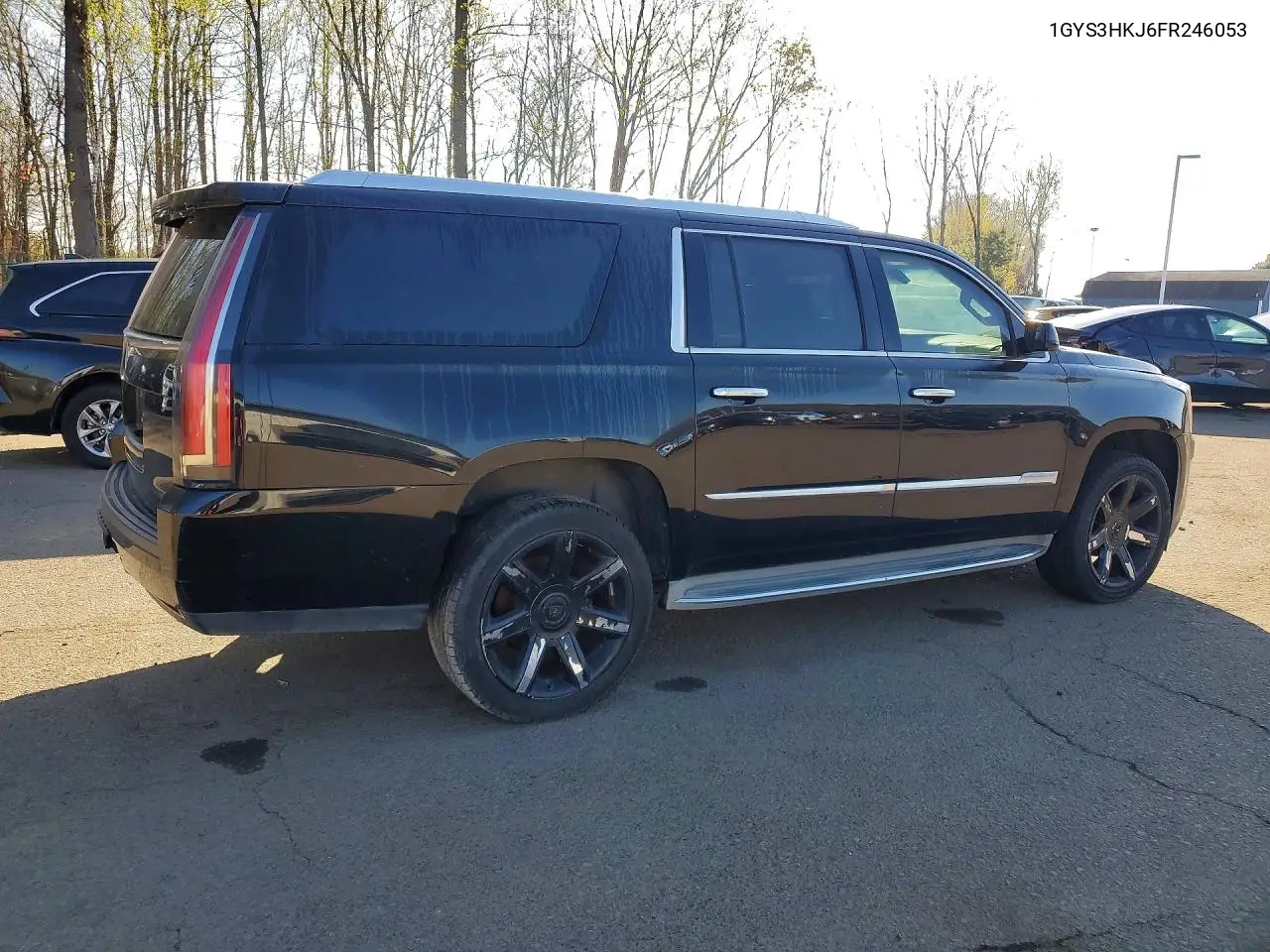 1GYS3HKJ6FR246053 2015 Cadillac Escalade Esv Luxury