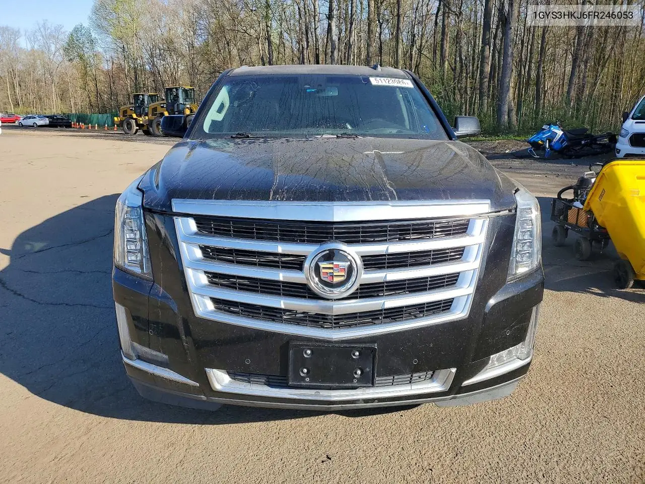 1GYS3HKJ6FR246053 2015 Cadillac Escalade Esv Luxury