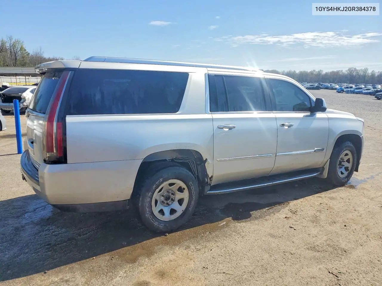 1GYS4HKJ2GR384378 2016 Cadillac Escalade Esv Luxury
