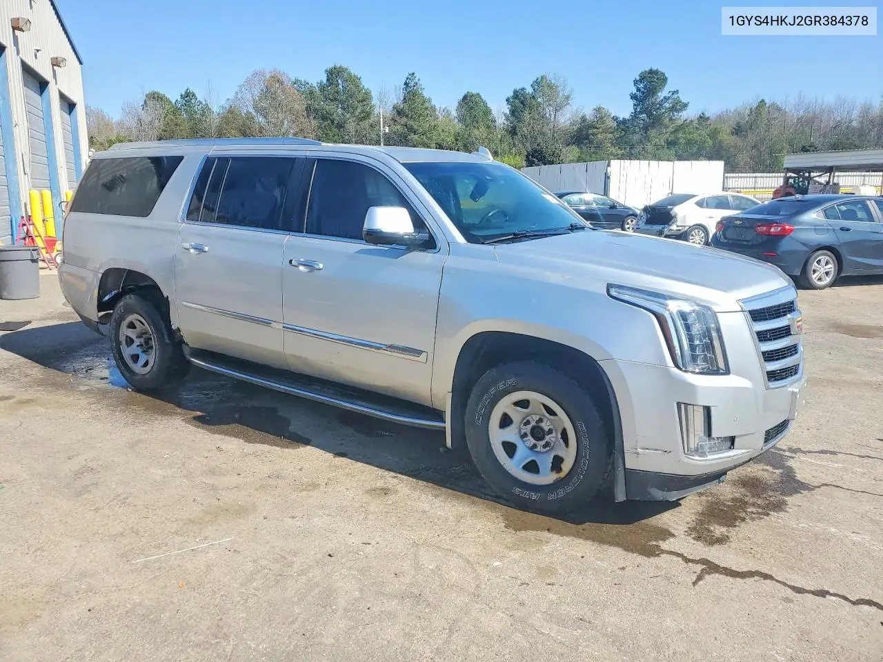 1GYS4HKJ2GR384378 2016 Cadillac Escalade Esv Luxury