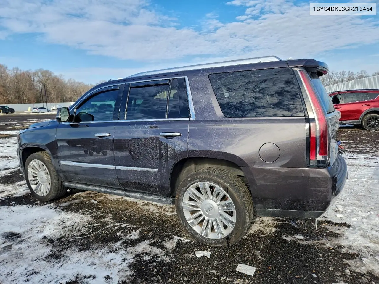 1GYS4DKJ3GR213454 2016 Cadillac Escalade Platinum