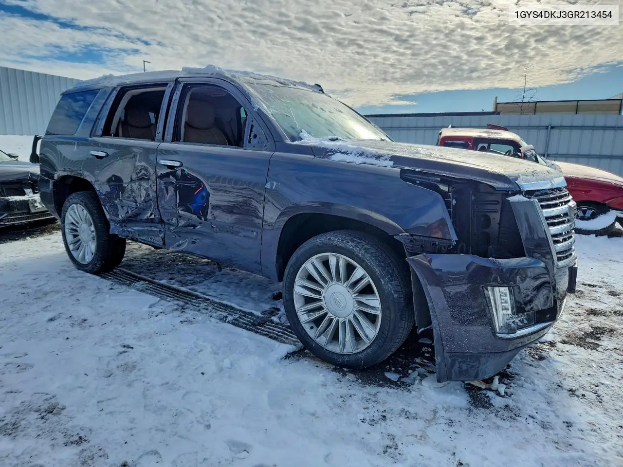 1GYS4DKJ3GR213454 2016 Cadillac Escalade Platinum