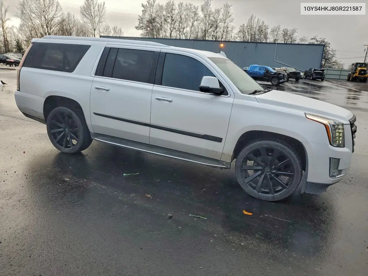 1GYS4HKJ8GR221587 2016 Cadillac Escalade Esv Luxury