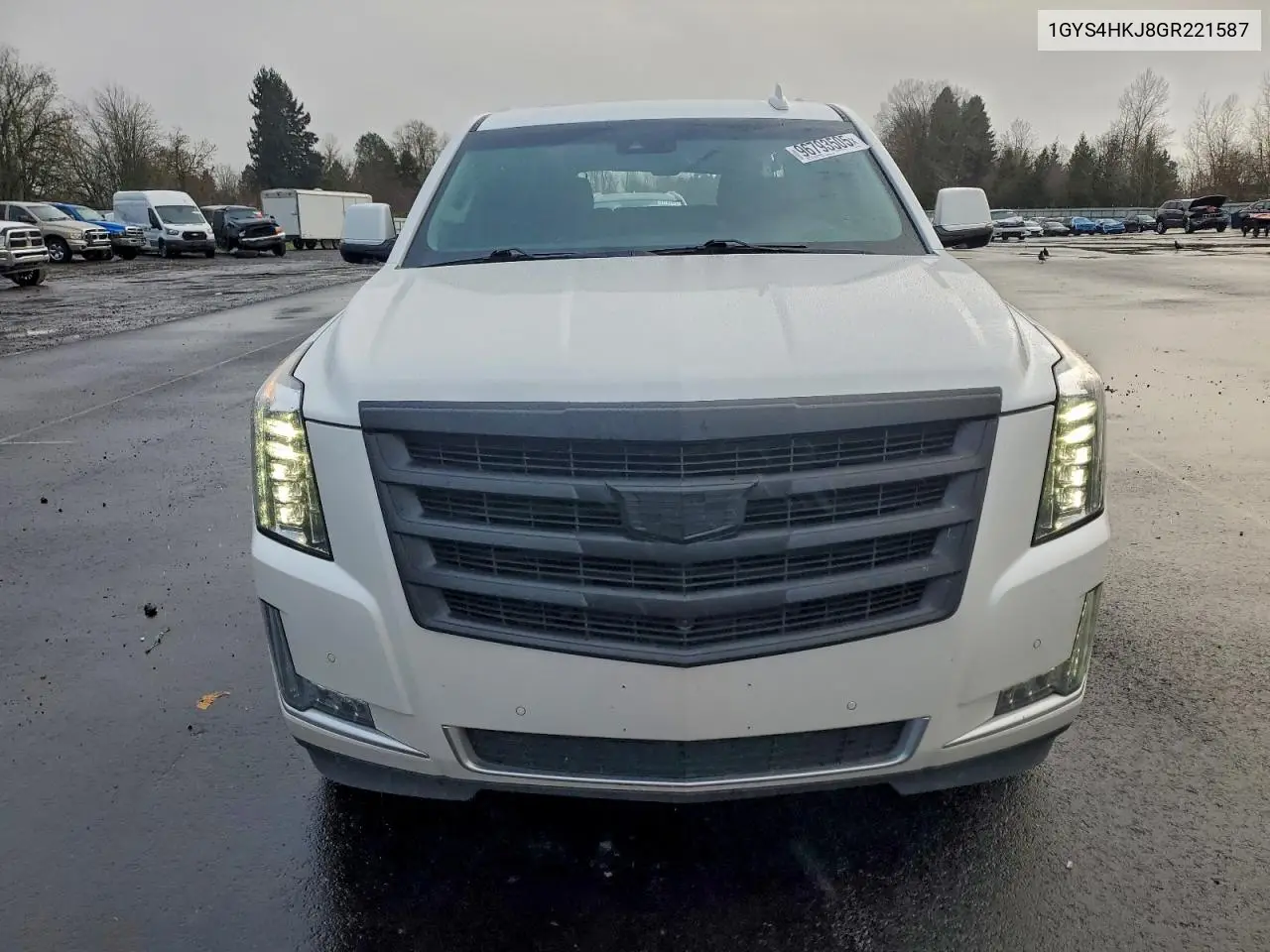 1GYS4HKJ8GR221587 2016 Cadillac Escalade Esv Luxury