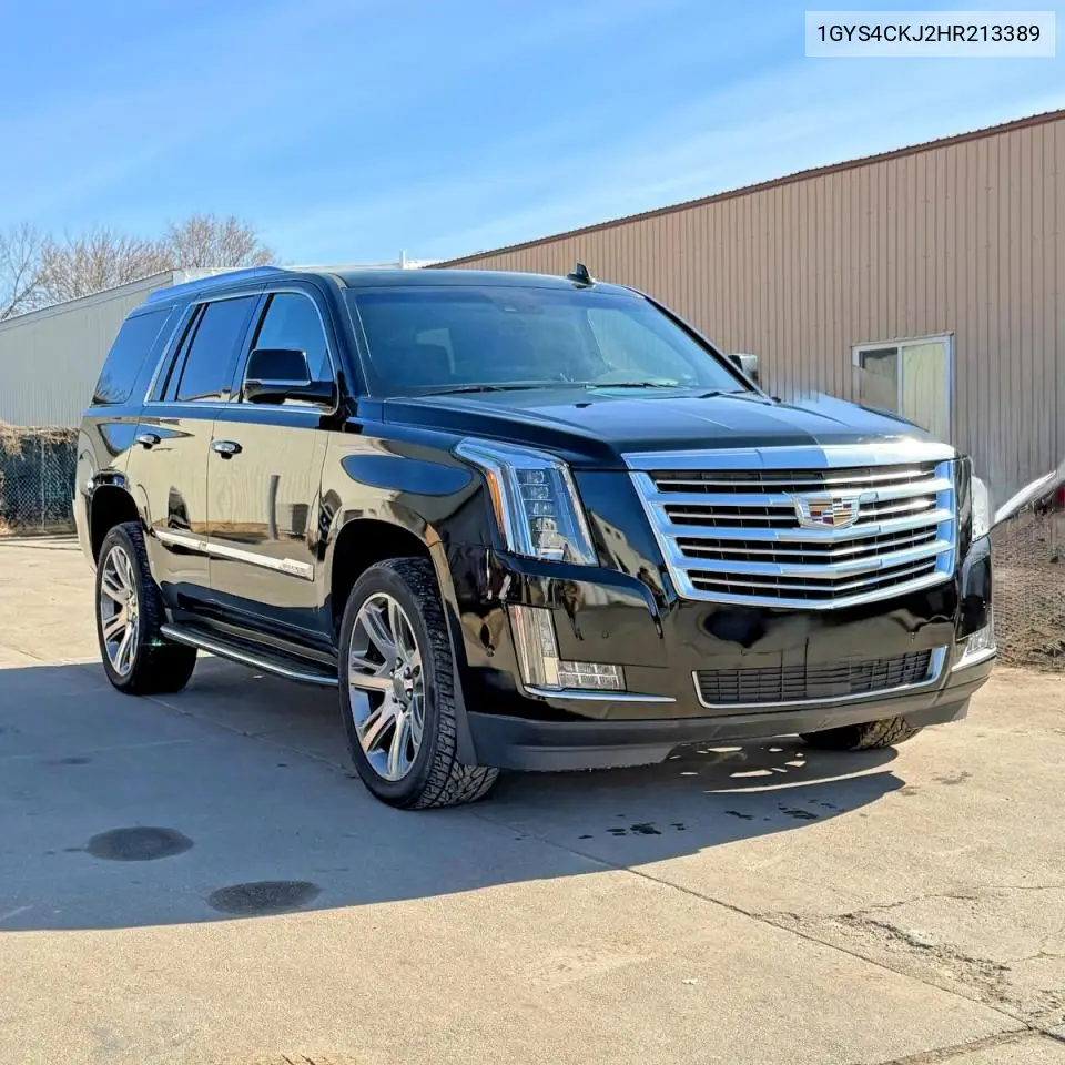 1GYS4CKJ2HR213389 2017 Cadillac Escalade Premium Luxury