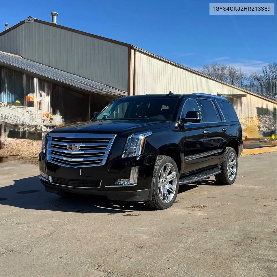 1GYS4CKJ2HR213389 2017 Cadillac Escalade Premium Luxury