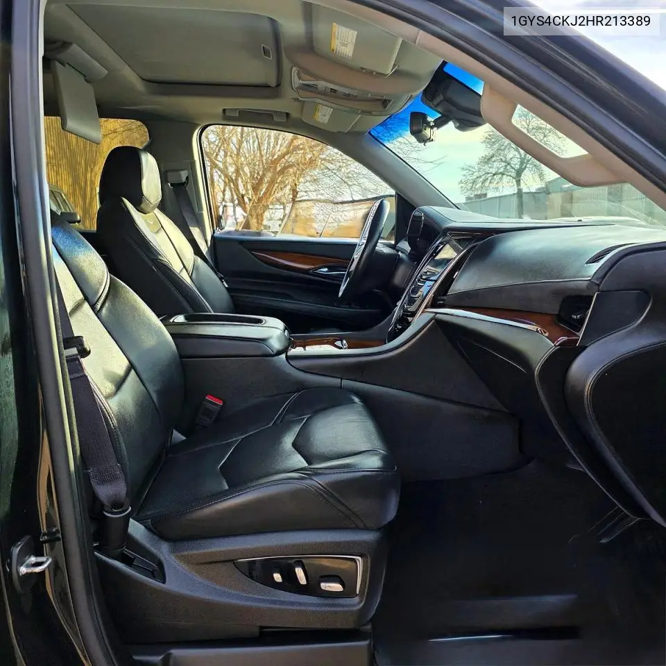 1GYS4CKJ2HR213389 2017 Cadillac Escalade Premium Luxury