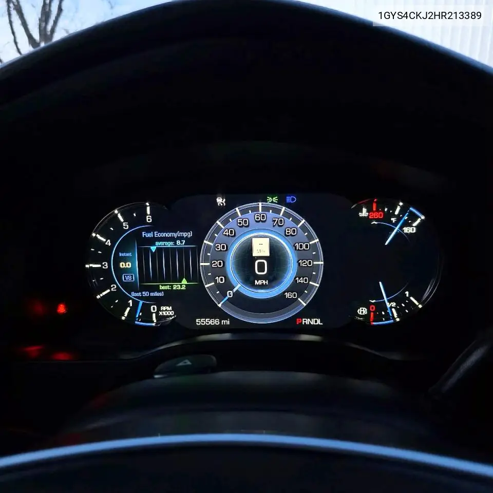 1GYS4CKJ2HR213389 2017 Cadillac Escalade Premium Luxury
