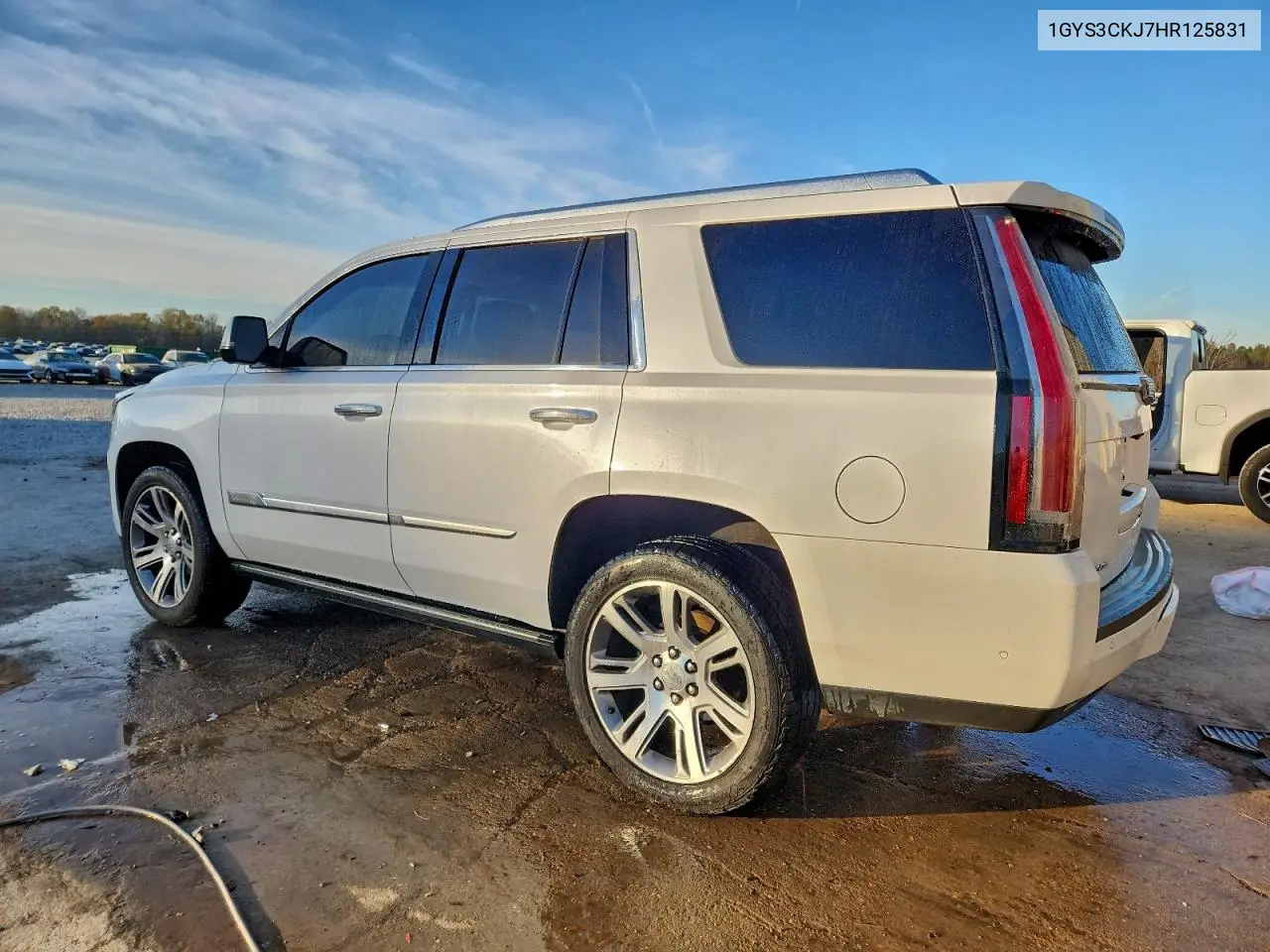 1GYS3CKJ7HR125831 2017 Cadillac Escalade Premium Luxury