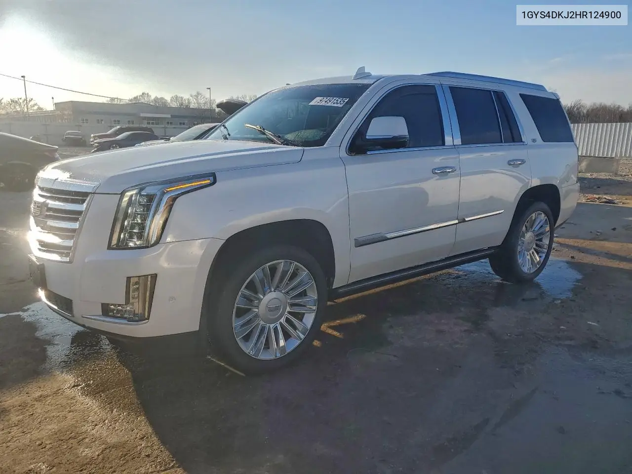 1GYS4DKJ2HR124900 2017 Cadillac Escalade Platinum