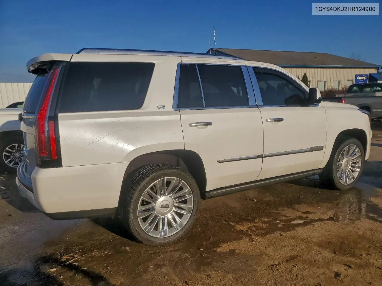 1GYS4DKJ2HR124900 2017 Cadillac Escalade Platinum