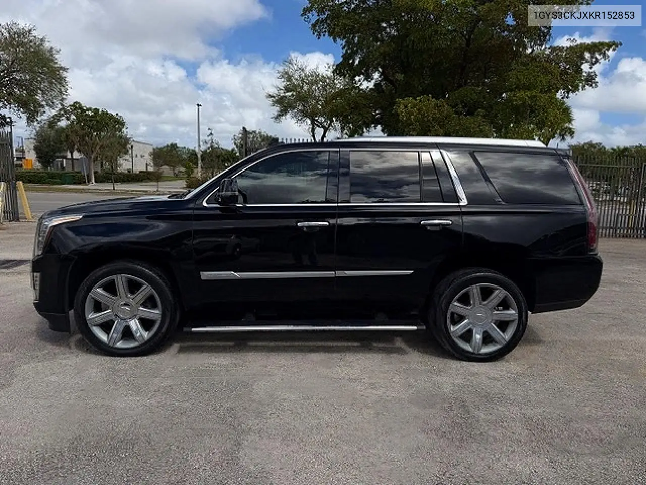1GYS3CKJXKR152853 2019 Cadillac Escalade Premium Luxury