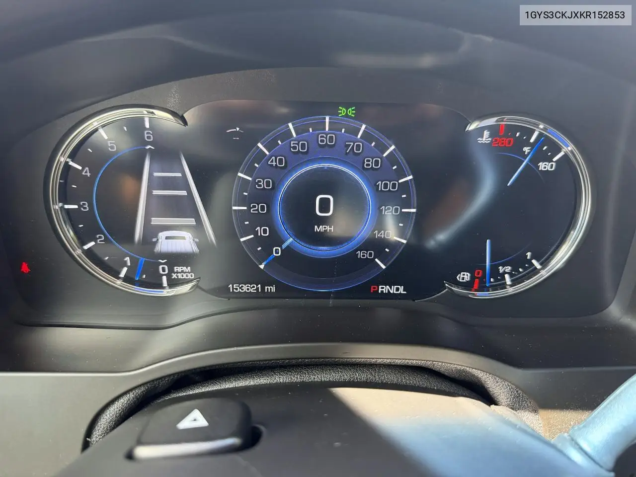 1GYS3CKJXKR152853 2019 Cadillac Escalade Premium Luxury