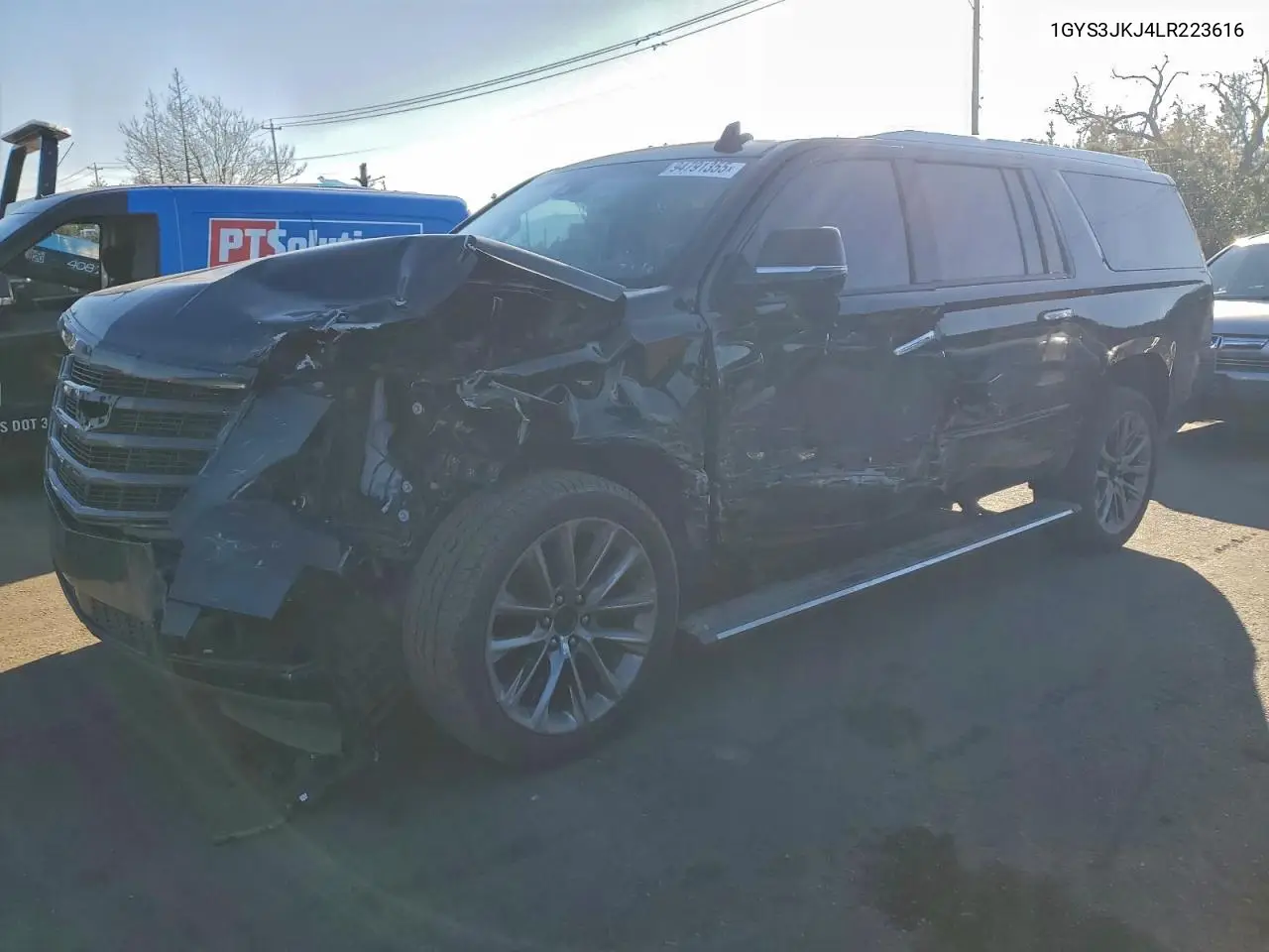 1GYS3JKJ4LR223616 2020 Cadillac Escalade Esv Premium Luxury