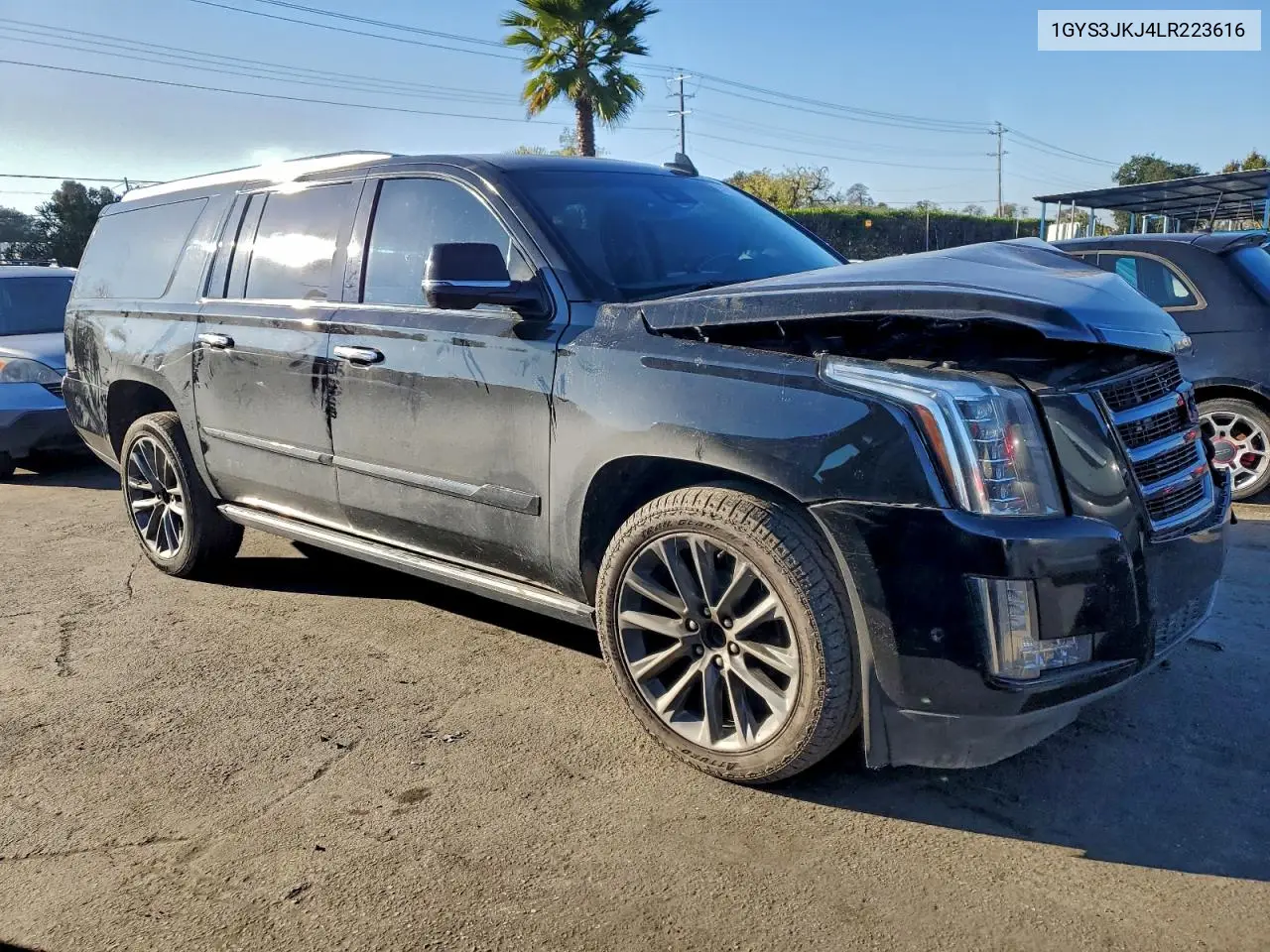 1GYS3JKJ4LR223616 2020 Cadillac Escalade Esv Premium Luxury