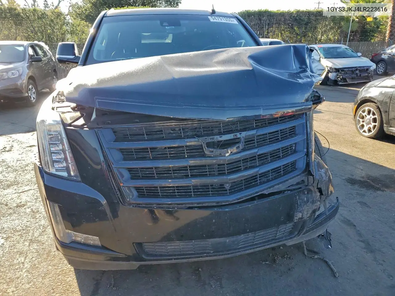 1GYS3JKJ4LR223616 2020 Cadillac Escalade Esv Premium Luxury
