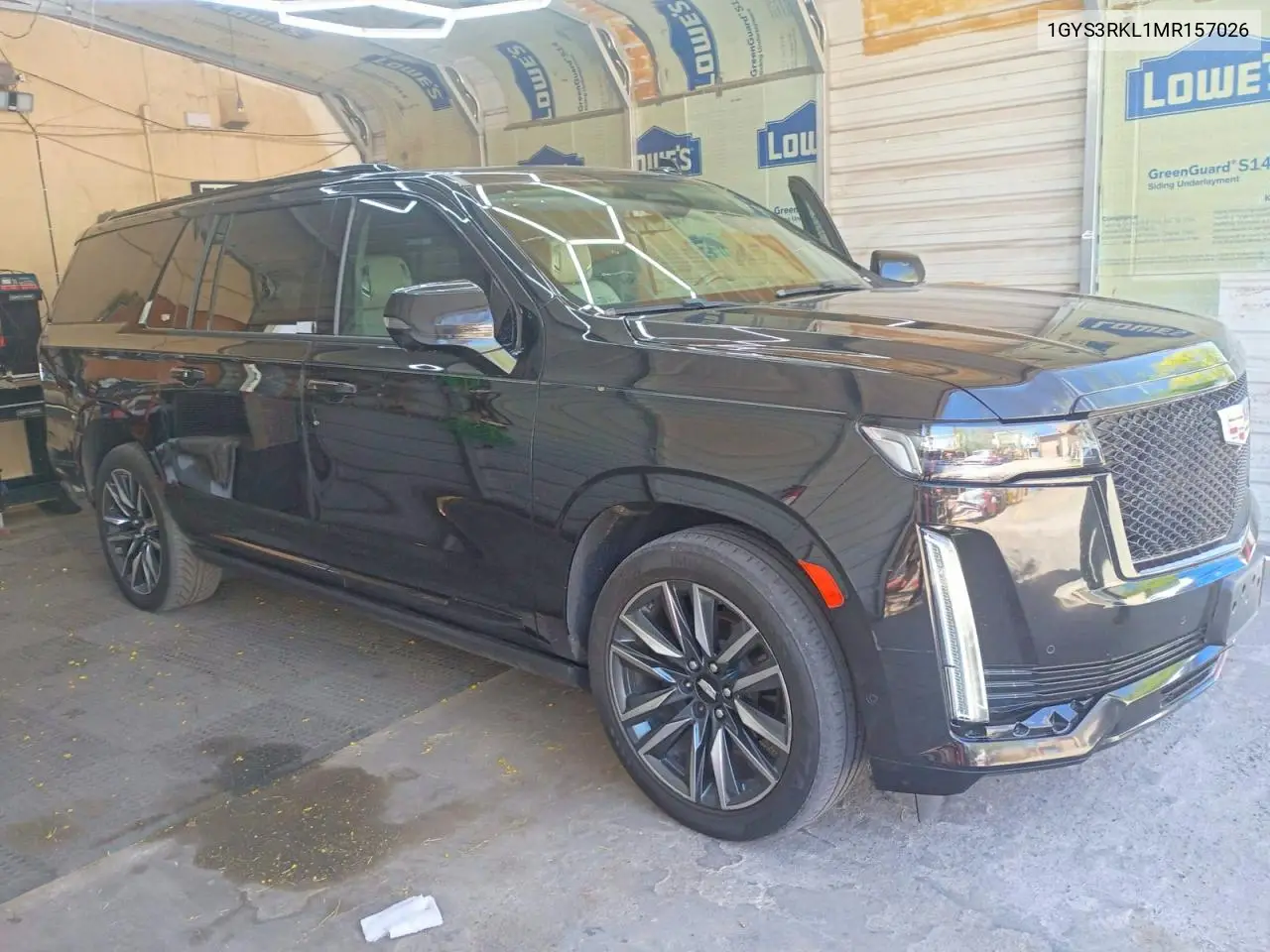 1GYS3RKL1MR157026 2021 Cadillac Escalade Esv Sport Platinum