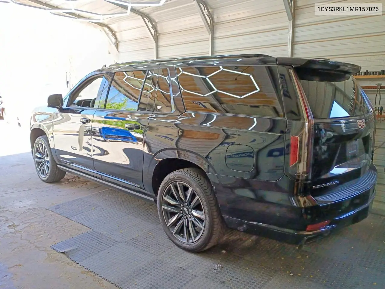 1GYS3RKL1MR157026 2021 Cadillac Escalade Esv Sport Platinum