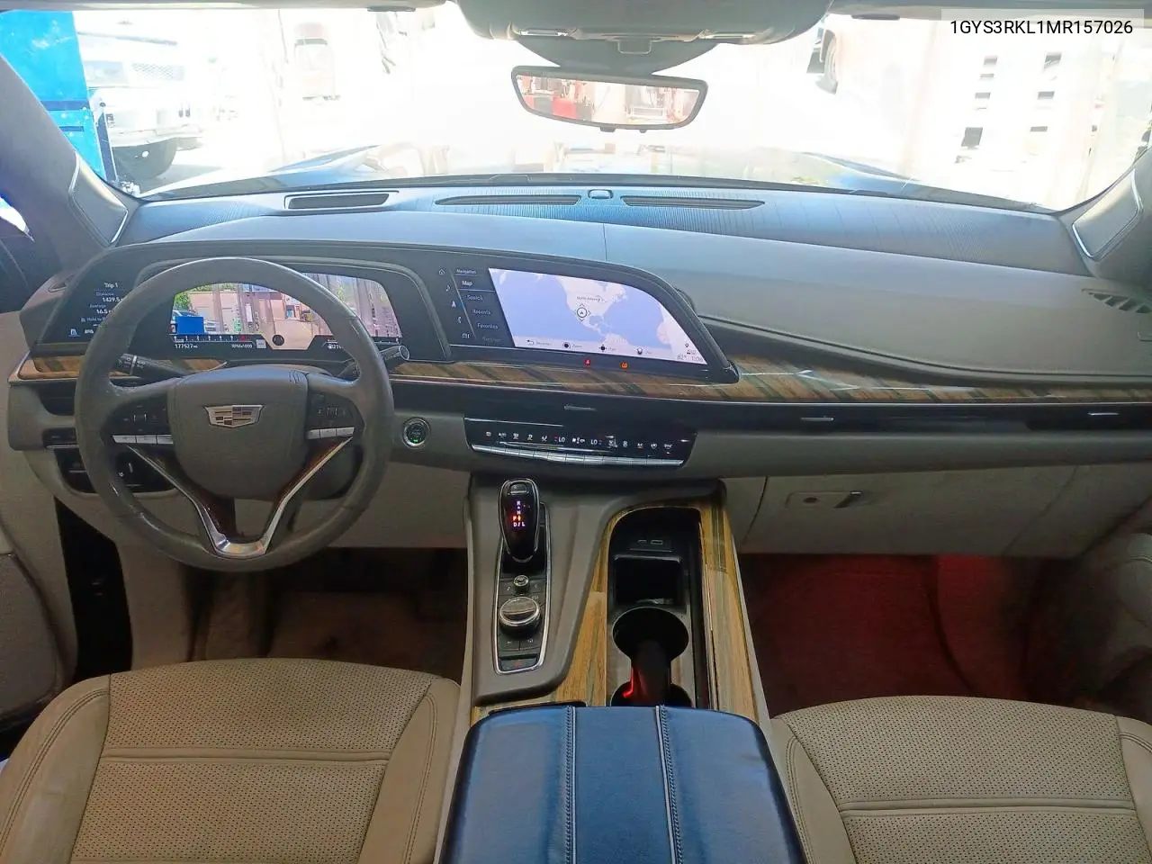 1GYS3RKL1MR157026 2021 Cadillac Escalade Esv Sport Platinum