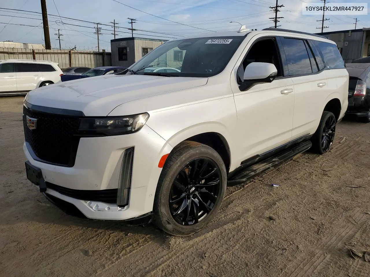 1GYS4EKL2MR447927 2021 Cadillac Escalade Sport
