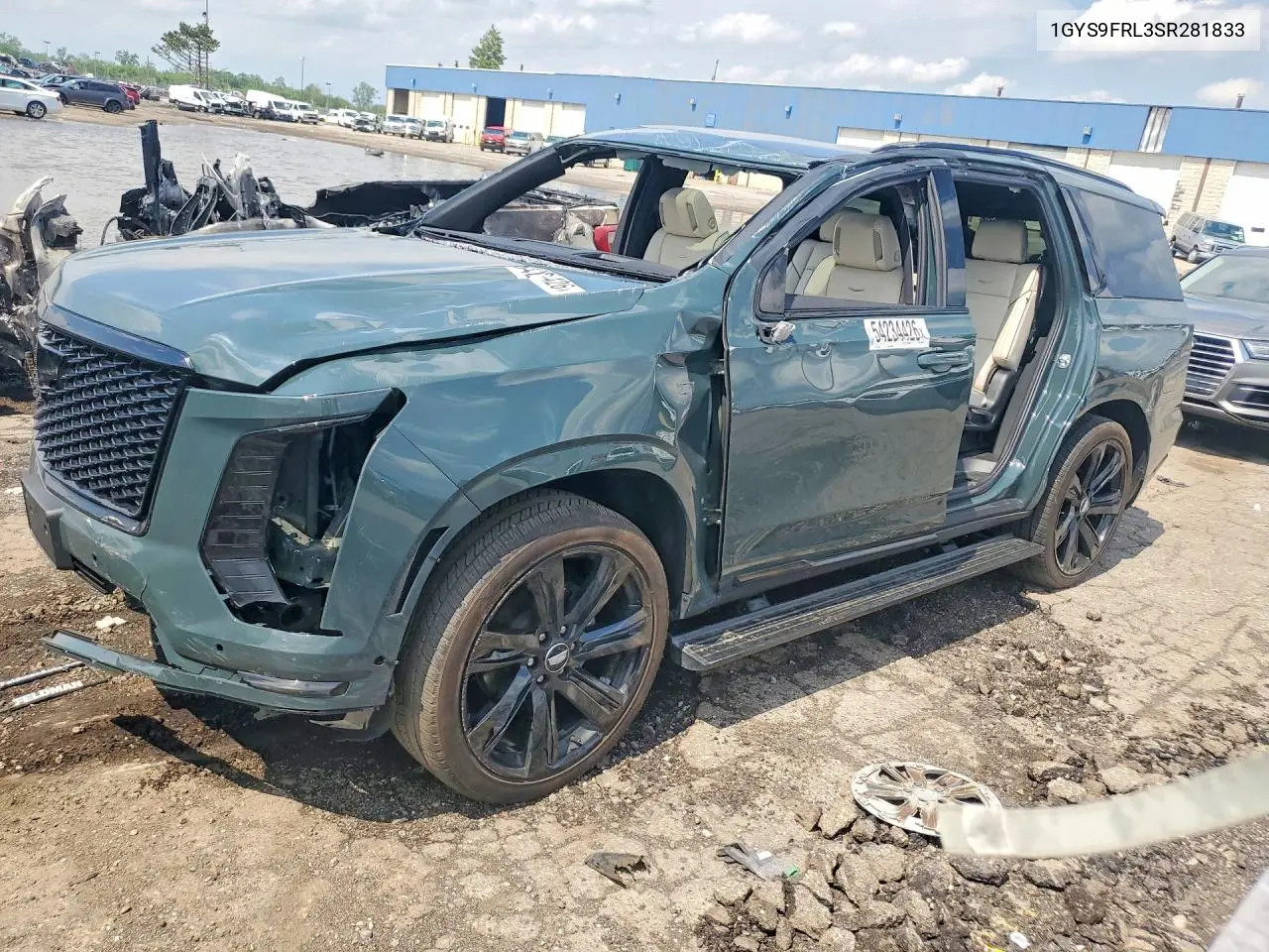 1GYS9FRL3SR281833 2025 Cadillac Escalade Sport