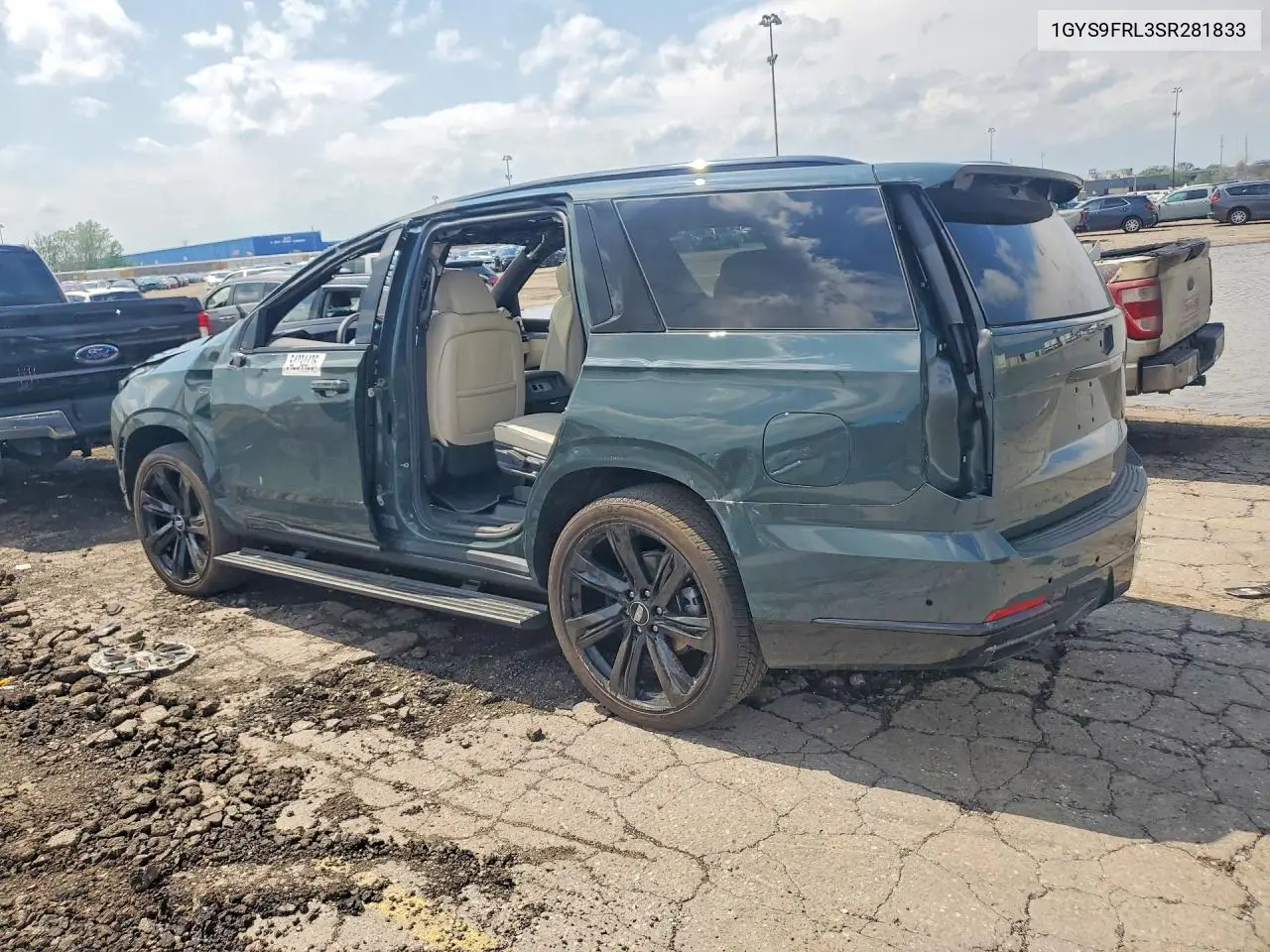 1GYS9FRL3SR281833 2025 Cadillac Escalade Sport