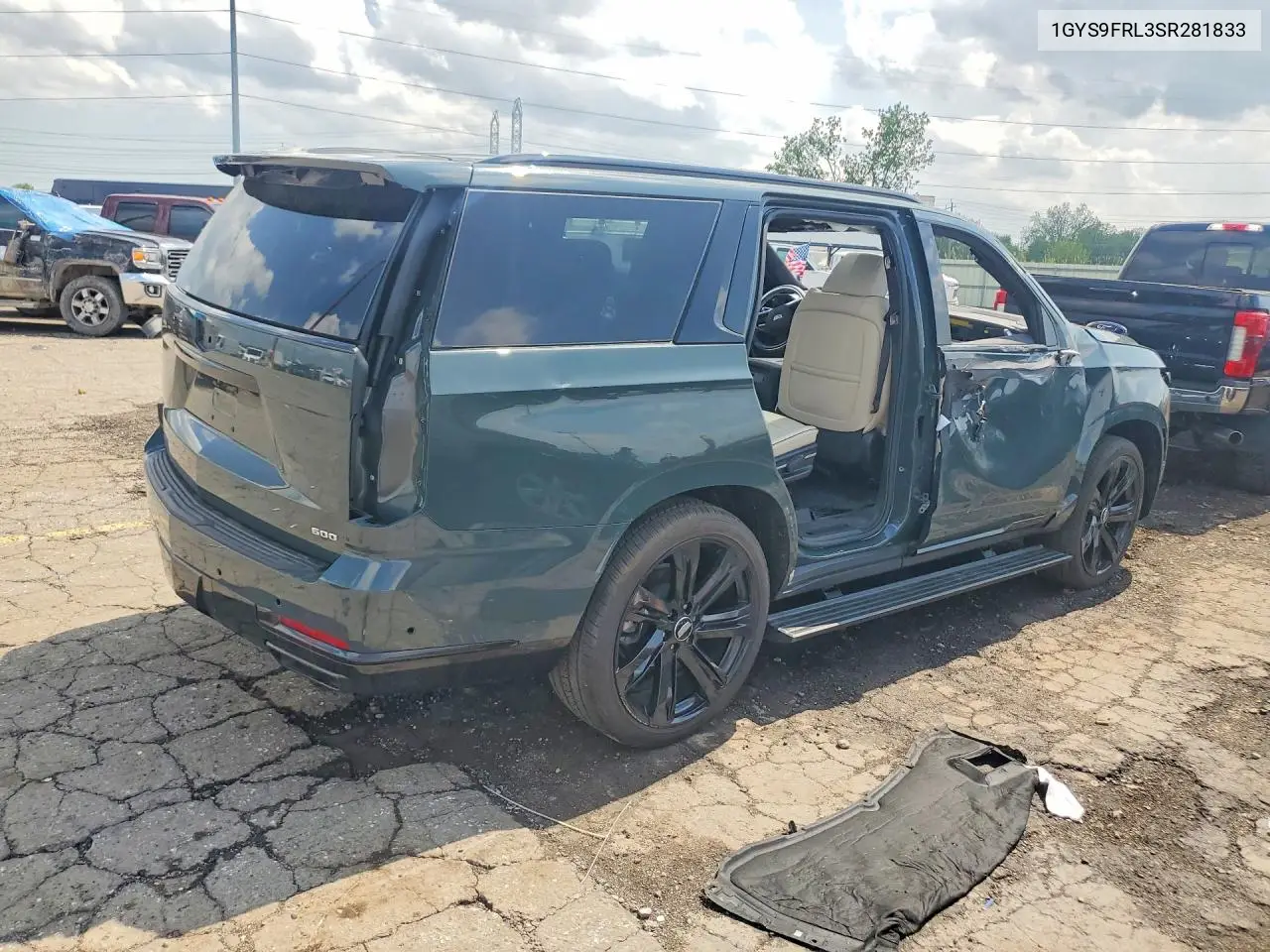1GYS9FRL3SR281833 2025 Cadillac Escalade Sport