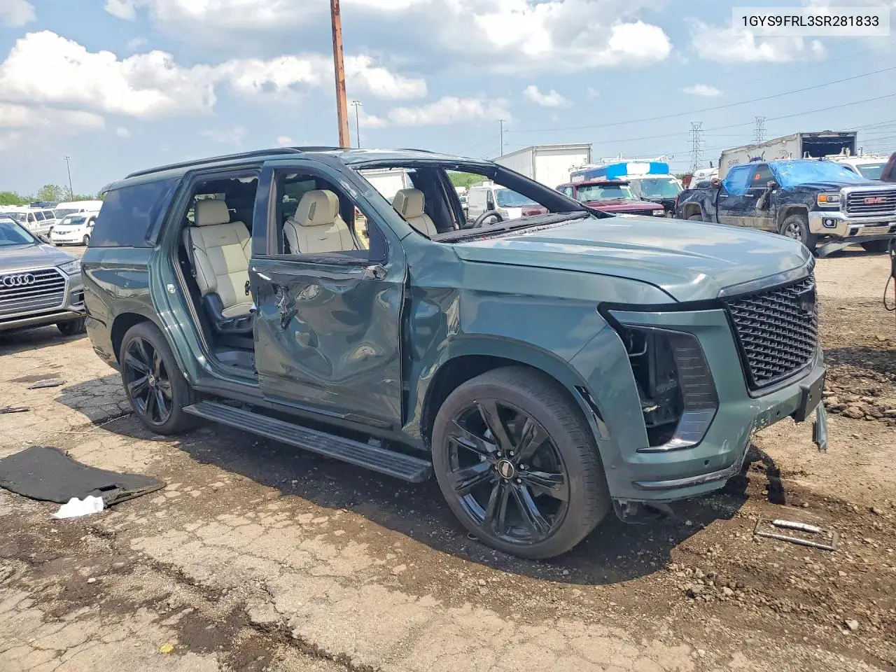 1GYS9FRL3SR281833 2025 Cadillac Escalade Sport