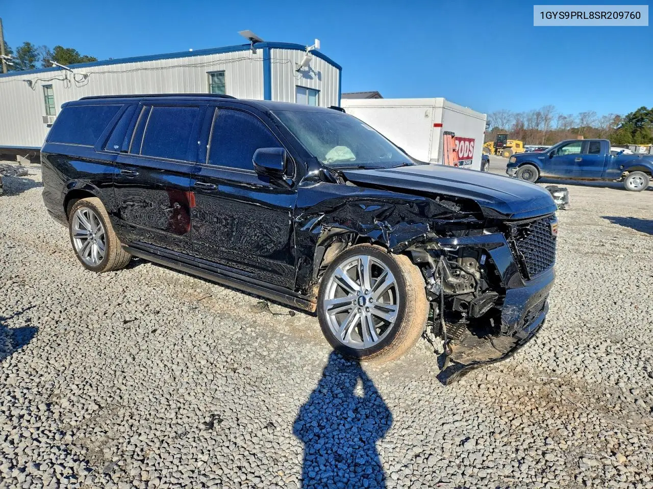 1GYS9PRL8SR209760 2025 Cadillac Escalade Esv Sport