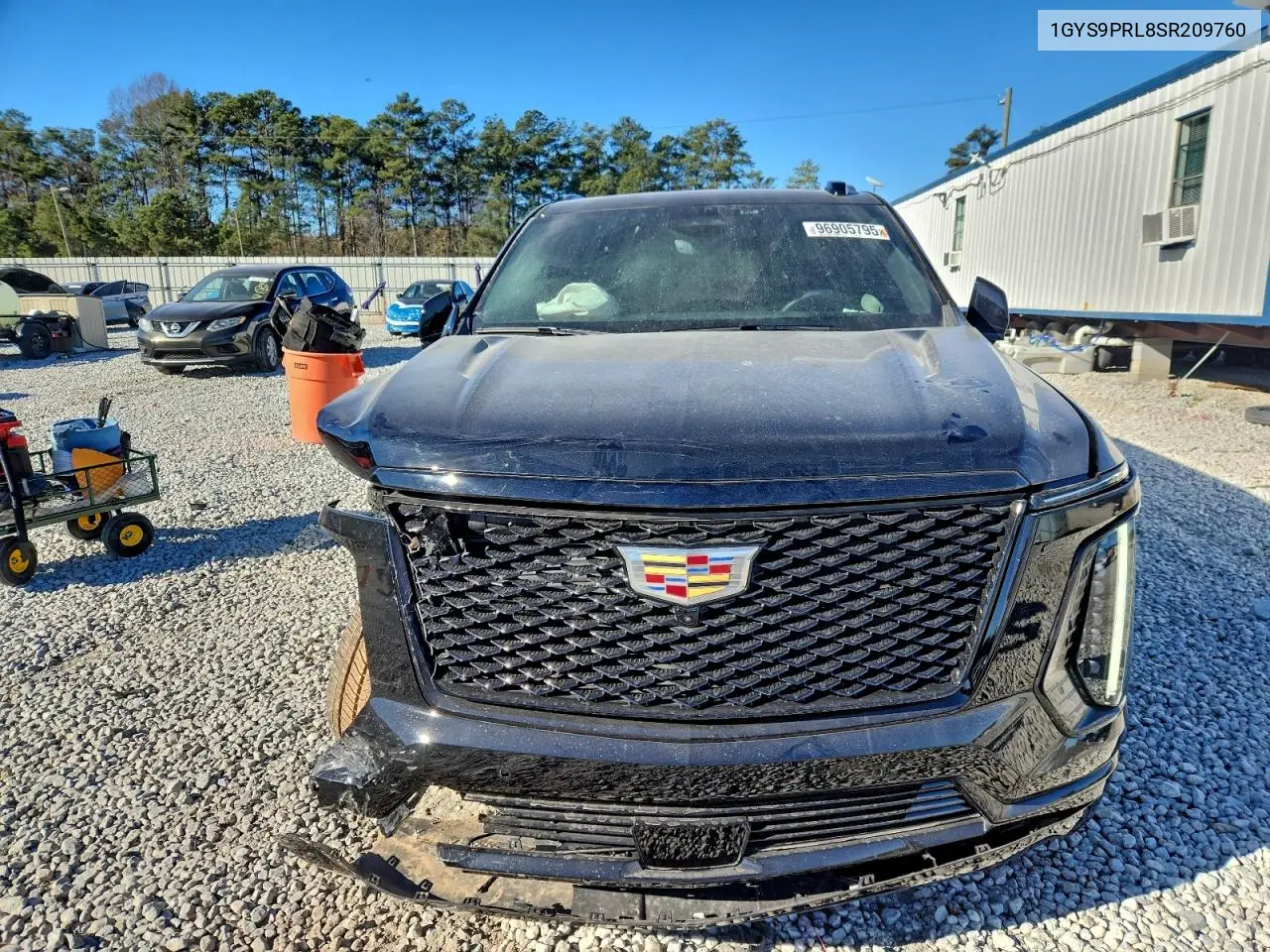 1GYS9PRL8SR209760 2025 Cadillac Escalade Esv Sport
