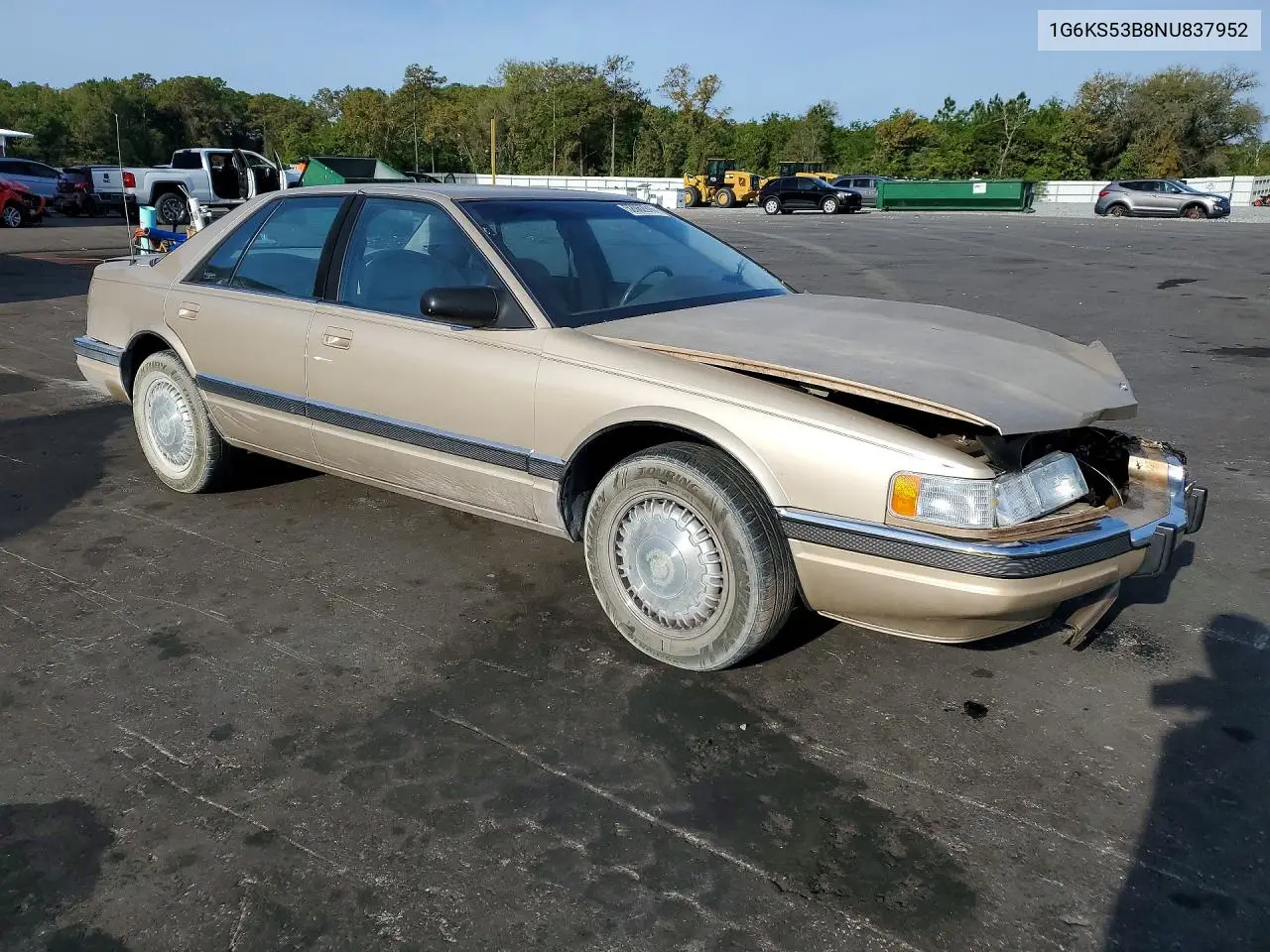 1992 Cadillac Seville VIN: 1G6KS53B8NU837952 Lot: 52062916