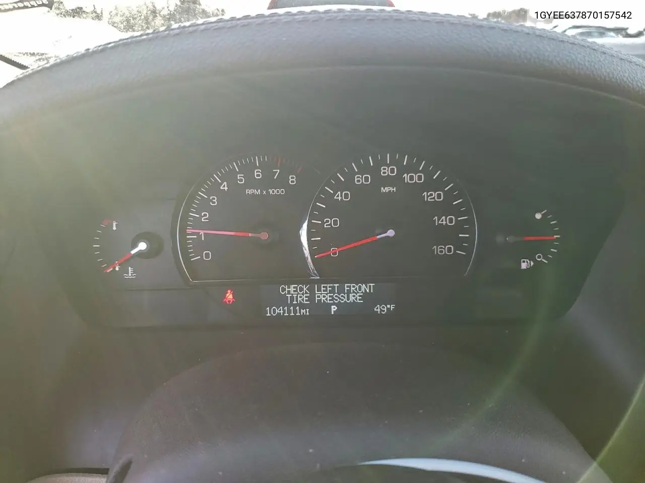 1GYEE637870157542 2007 Cadillac Srx