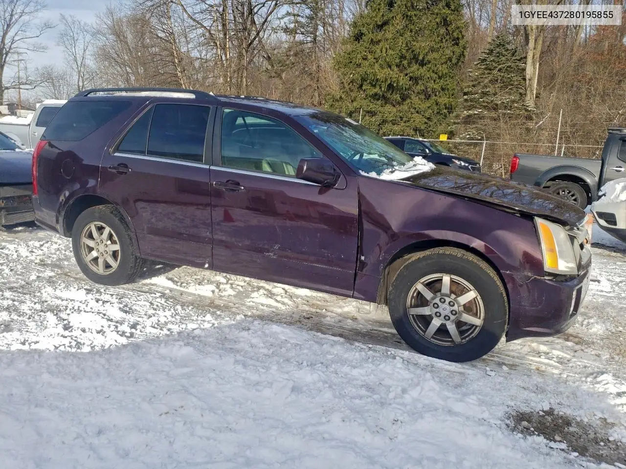 1GYEE437280195855 2008 Cadillac Srx