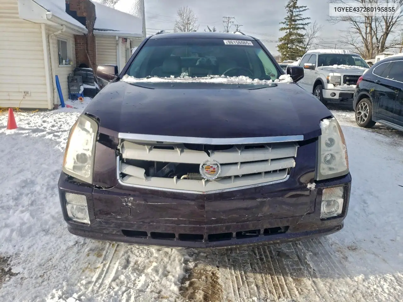 1GYEE437280195855 2008 Cadillac Srx