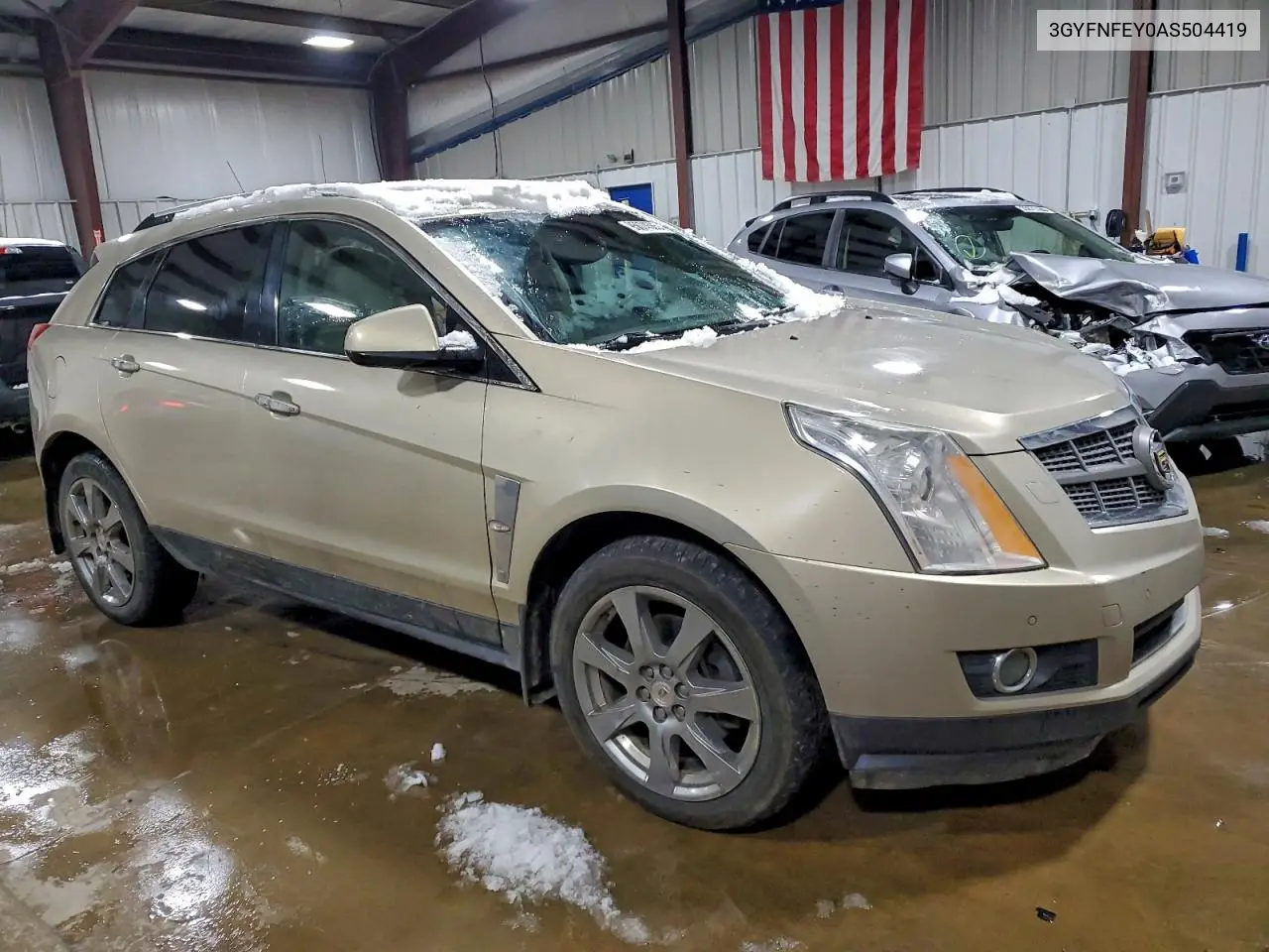 3GYFNFEY0AS504419 2010 Cadillac Srx Premium Collection