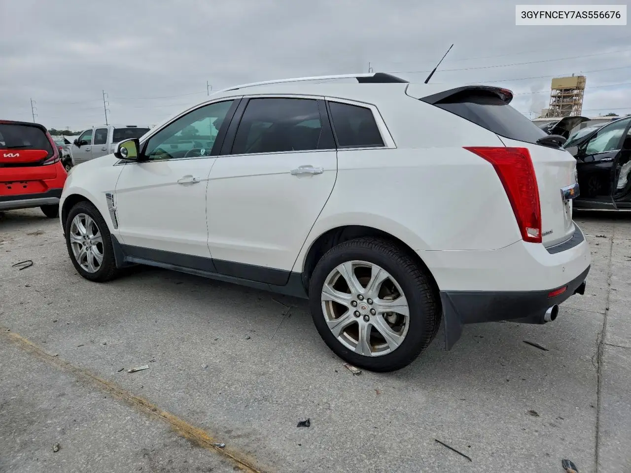3GYFNCEY7AS556676 2010 Cadillac Srx Premium Collection