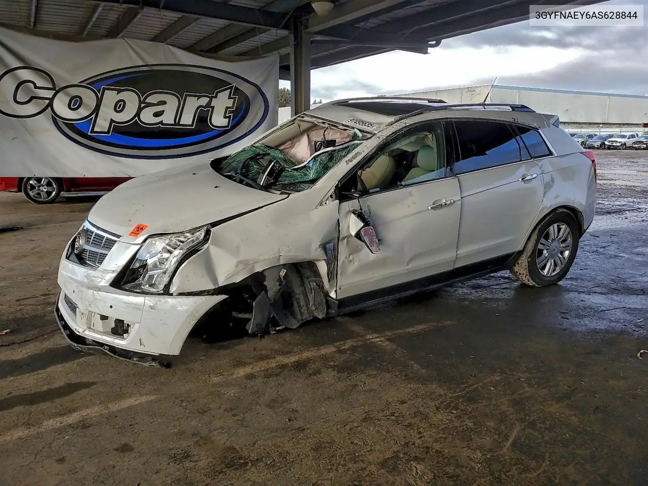 3GYFNAEY6AS628844 2010 Cadillac Srx Luxury Collection