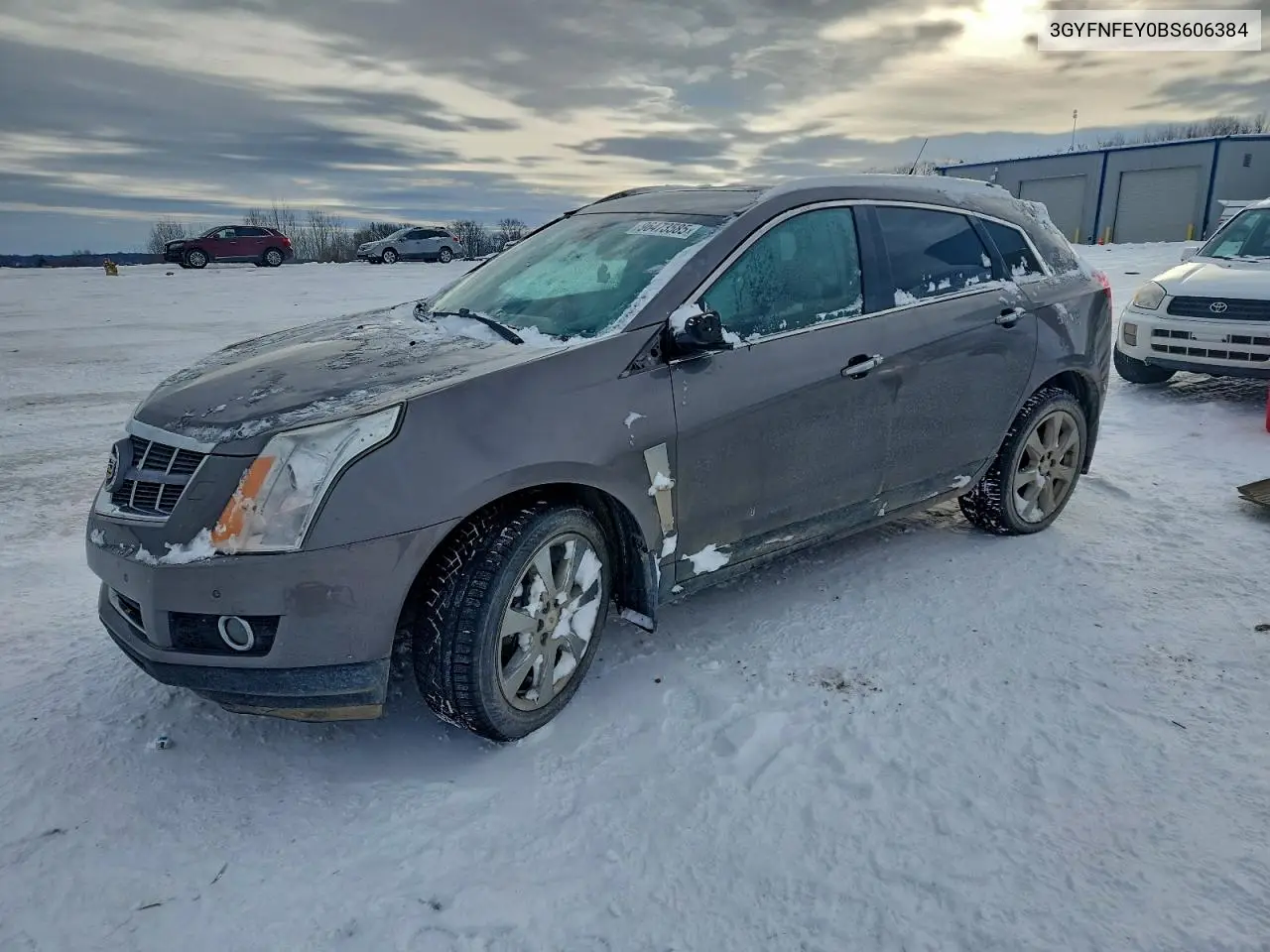 3GYFNFEY0BS606384 2011 Cadillac Srx Premium Collection