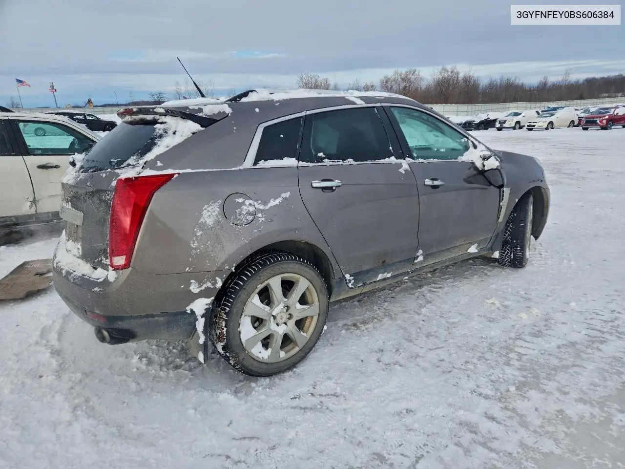 3GYFNFEY0BS606384 2011 Cadillac Srx Premium Collection