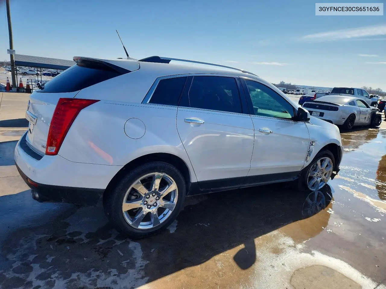 3GYFNCE30CS651636 2012 Cadillac Srx Premium Collection