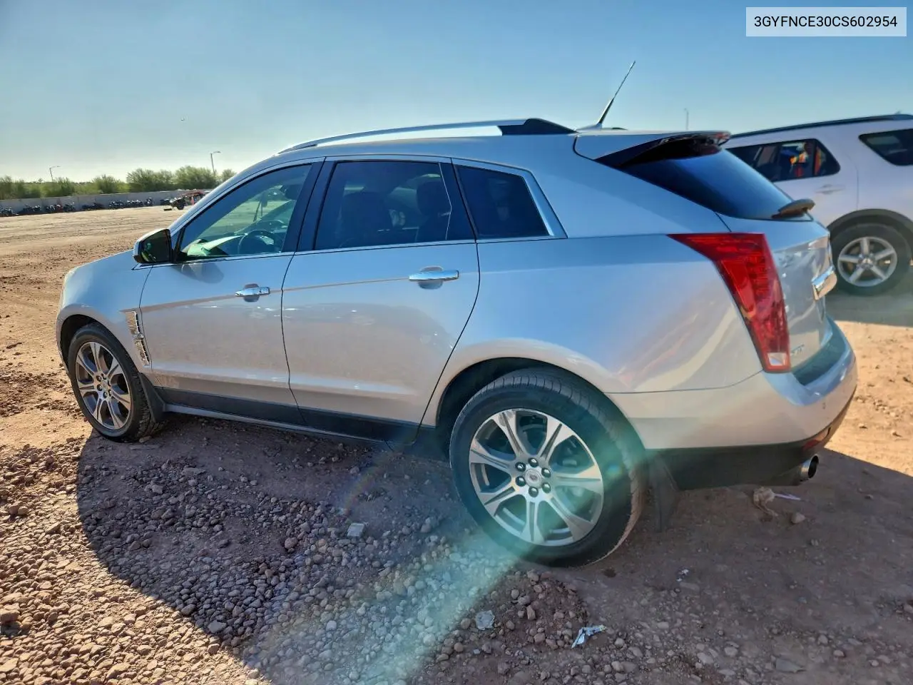 3GYFNCE30CS602954 2012 Cadillac Srx Premium Collection